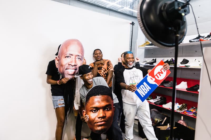 NBA on TNT LA Tip-Off Pop-Up Event Recap dom kennedy soulection jeff gordon los angeles jersey customization