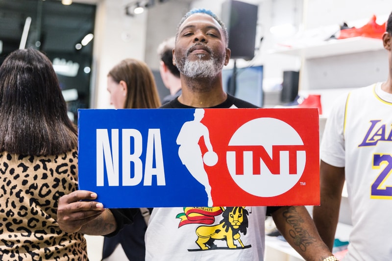 NBA on TNT LA Tip-Off Pop-Up Event Recap dom kennedy soulection jeff gordon los angeles jersey customization 