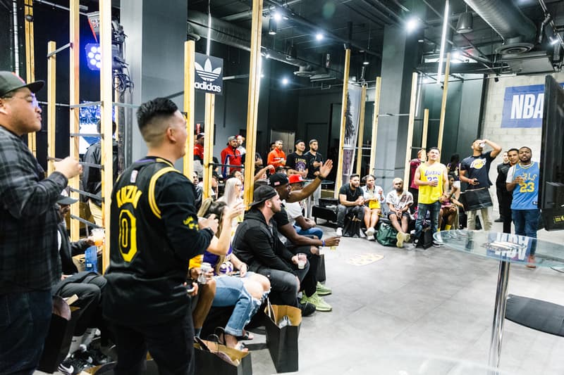 NBA on TNT LA Tip-Off Pop-Up Event Recap dom kennedy soulection jeff gordon los angeles jersey customization