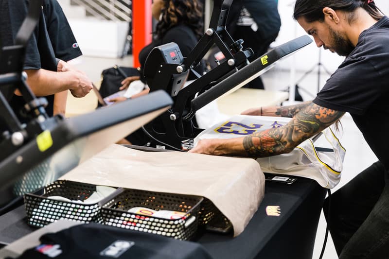 NBA on TNT LA Tip-Off Pop-Up Event Recap dom kennedy soulection jeff gordon los angeles jersey customization