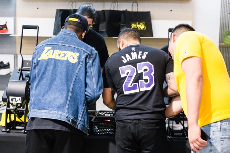 NBA on TNT LA Tip-Off Pop-Up Event Recap dom kennedy soulection jeff gordon los angeles jersey customization