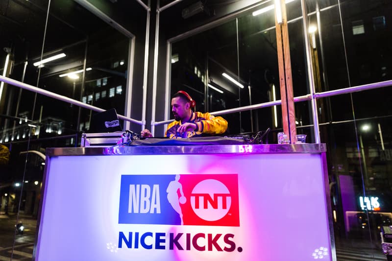 NBA on TNT LA Tip-Off Pop-Up Event Recap dom kennedy soulection jeff gordon los angeles jersey customization 