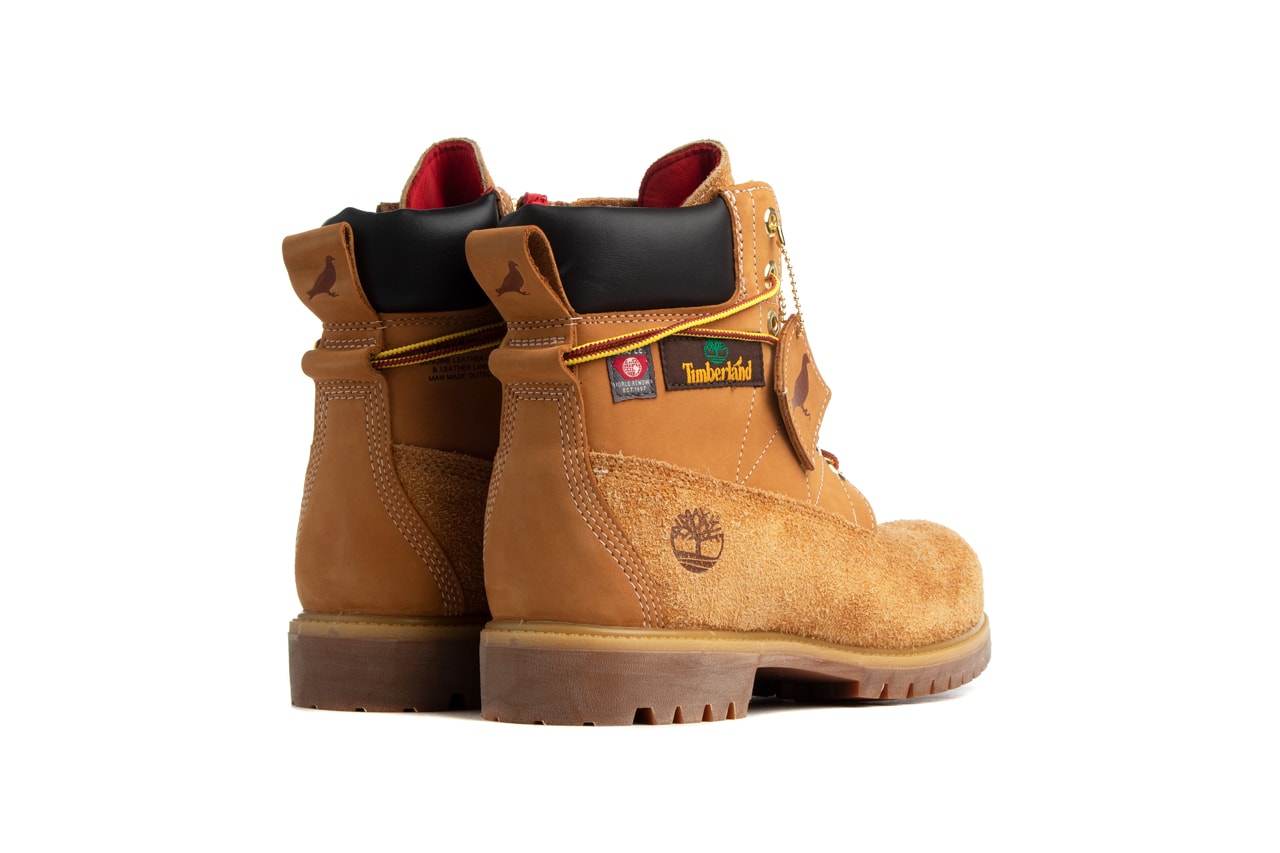staple jeff jeffstaple timberland 6 inch side zip boot wheat release date info photos collaboration colorway