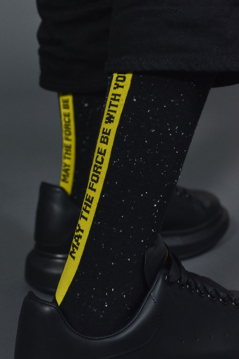 'Star Wars: The Rise of Skywalker' x Levi's FW19 collaboration capsule collection denim jeans 501 trucker jacket hoodie tee shirt long-sleeve chewbacca darth vader c3po r2d2 clothing fall winter 2019 november 1 logo