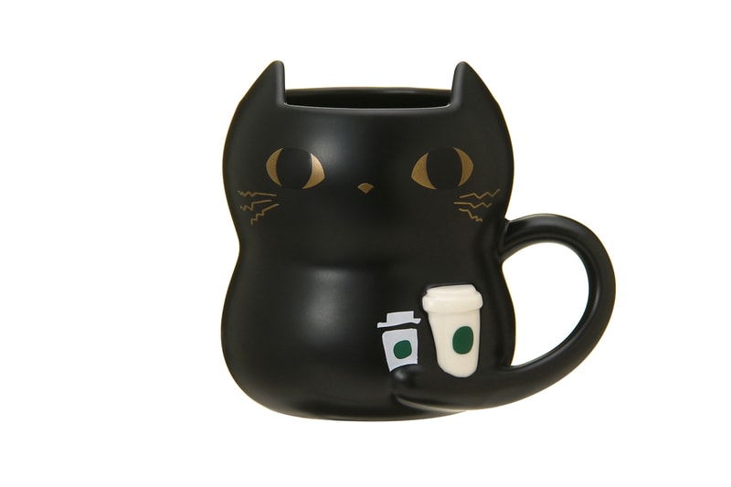 Starbucks Japan Halloween Capsule Info cups mugs cards black cat ghost pumpkin scary cute coffee 