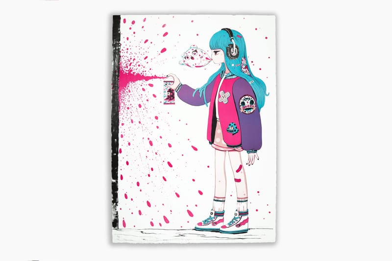 Stickymonger to Release Paint-Splattered 'Liberation' Lithograph Edition