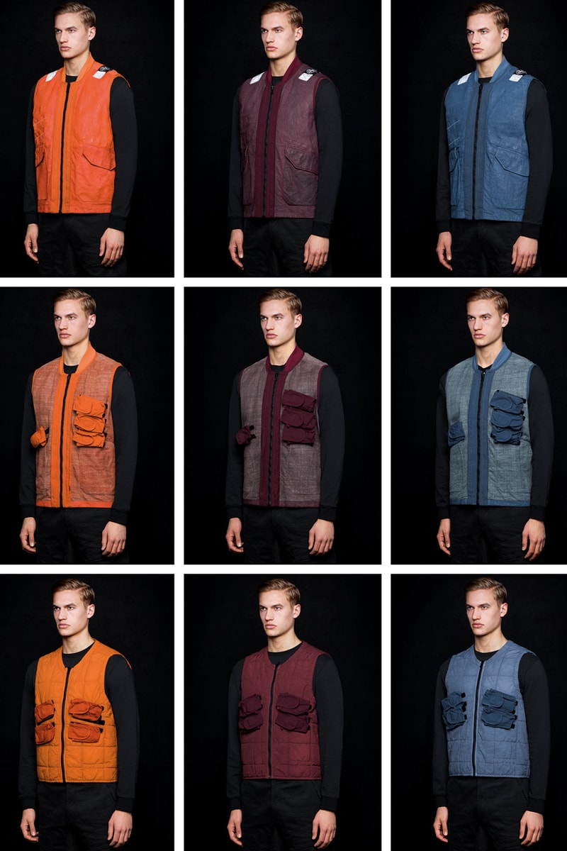 Stone Island AW 019020 Garment Dyed Leather Dyneema fall winter 2019 exostrike boots reversible detachable utility vests ecco  