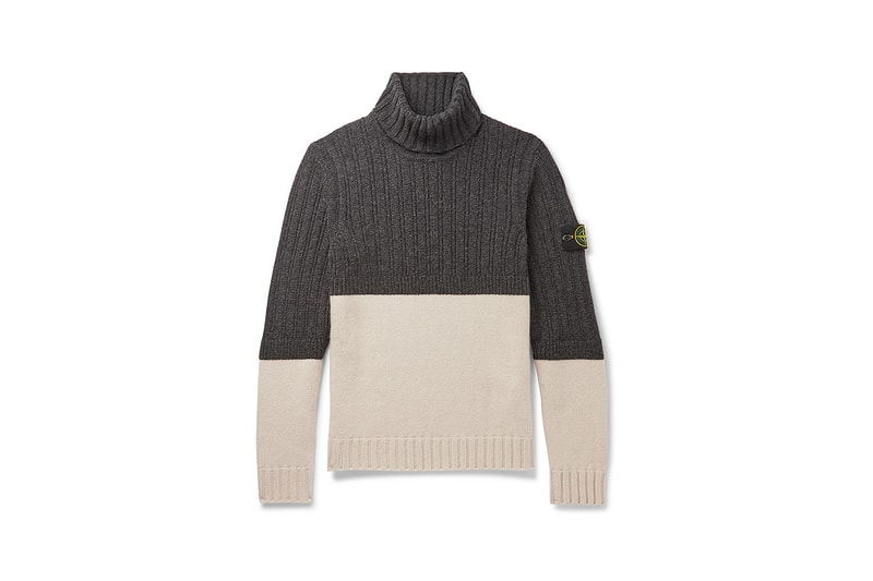mr porter stone island exclusive spring summer 20 jacket coat parka shearling vest cargo trousers knitwear blush pink cream off white charcoal grey black buy cop purchase