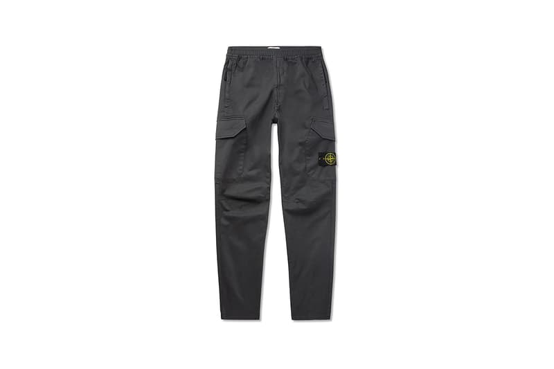 mr porter stone island exclusive spring summer 20 jacket coat parka shearling vest cargo trousers knitwear blush pink cream off white charcoal grey black buy cop purchase