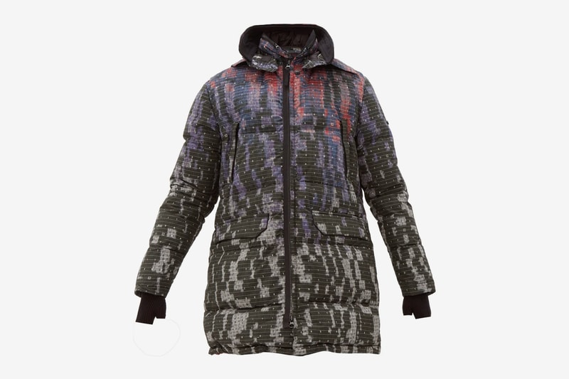 Stone Island Shadow Project DPM Chine Funnel Hood Parka matchesfashion.com errolson hugh utilitarian military ripstop wool polyester black color hand gaiter 