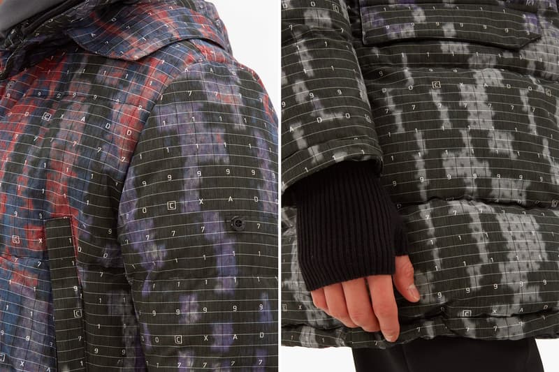 Stone Island Shadow Project DPM Chine Funnel Hood Parka matchesfashion.com errolson hugh utilitarian military ripstop wool polyester black color hand gaiter