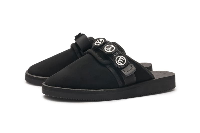 Midnight Studios Suicoke FW19 Sandal Release MOTO-CAB ZAVO-CAB Black White ComplexCon Velcro Patches