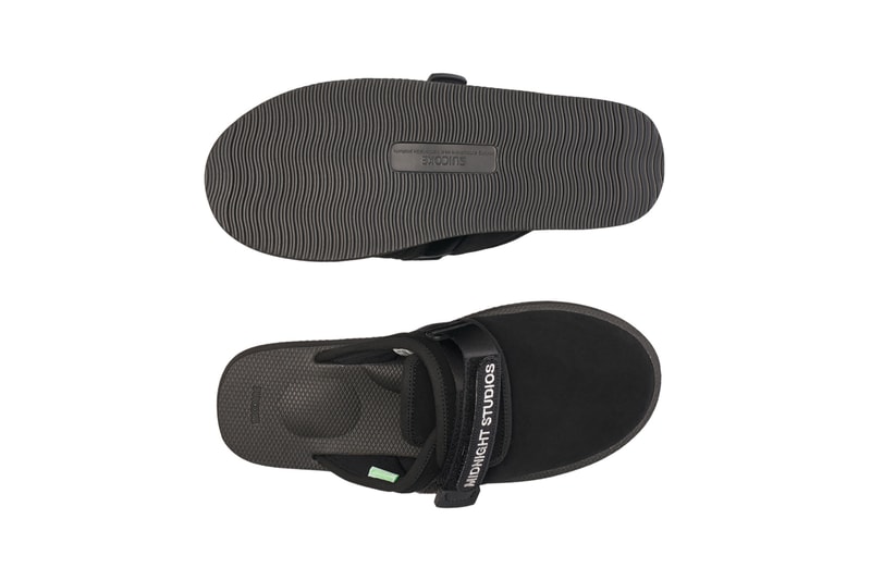 Midnight Studios Suicoke FW19 Sandal Release MOTO-CAB ZAVO-CAB Black White ComplexCon Velcro Patches