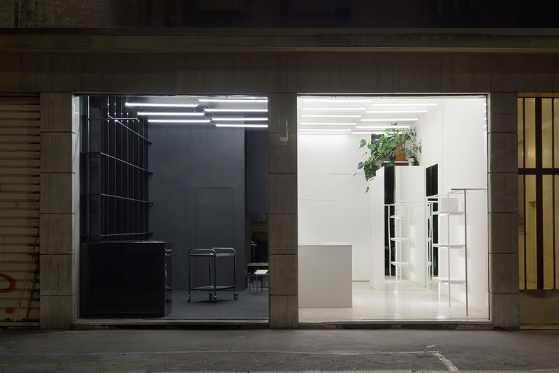 SUNNEI Milan Flagship Store Look Inside Loris Messina Simone Rizzo Via Vincenzo Vela Studio Modulo Reading Room Corner Menswear Womenswear Shops Interior Design Architecture