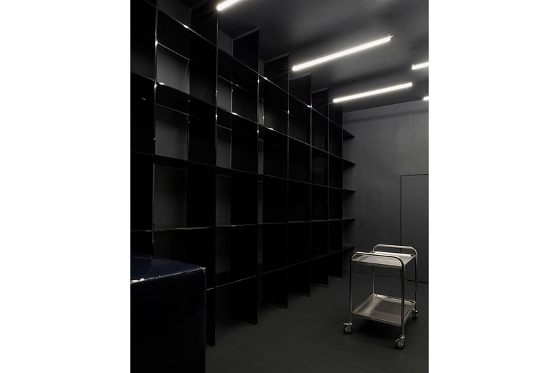 SUNNEI Milan Flagship Store Look Inside Loris Messina Simone Rizzo Via Vincenzo Vela Studio Modulo Reading Room Corner Menswear Womenswear Shops Interior Design Architecture