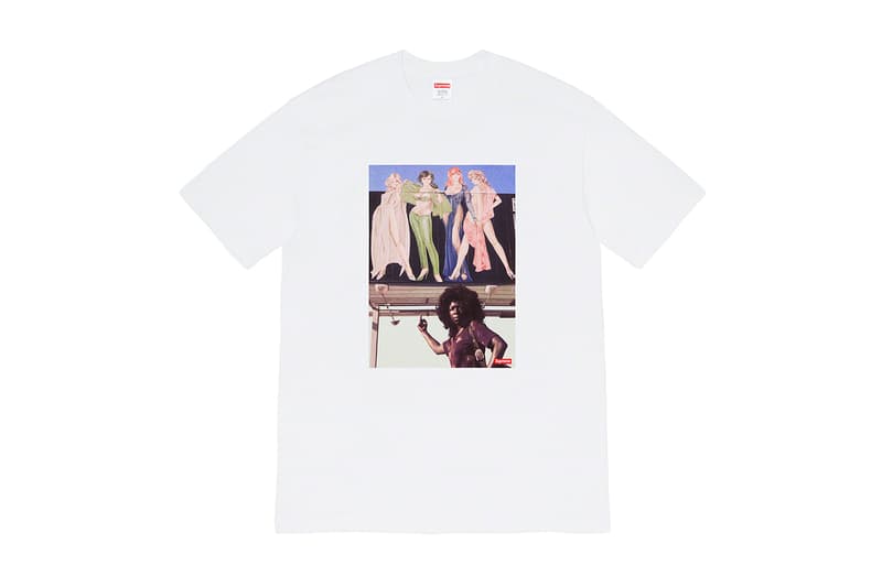 Supreme Fall 2019 Tees: Flower Blue International Priest Ninja Fuck you up