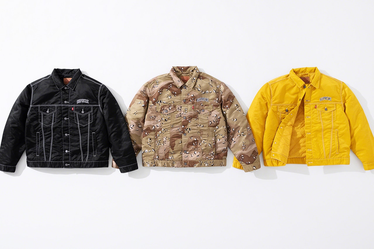 Supreme x Levi's Fall/Winter 2019 Collection Info