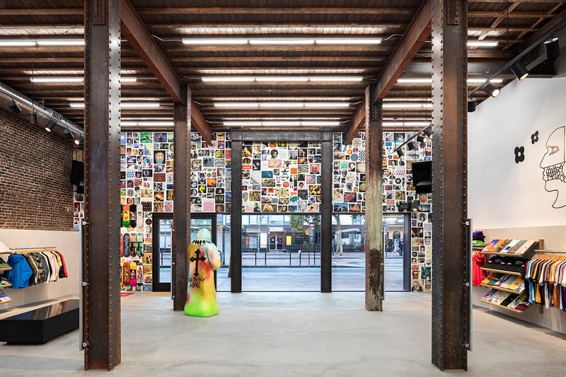 Supreme san francisco mark gonzales look inside artwork skateboarding store retail location new york opening details october 24 address 1015 Market Sreet CA 94103 california