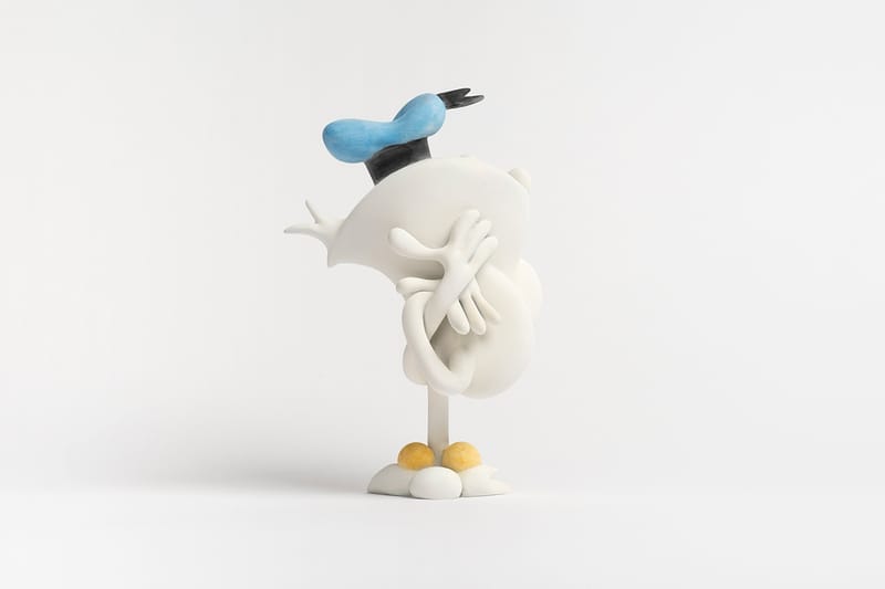 Susan Te Kahurangi King Contorts Donald Duck in New 'UNTITLED' Bronze Sculpture