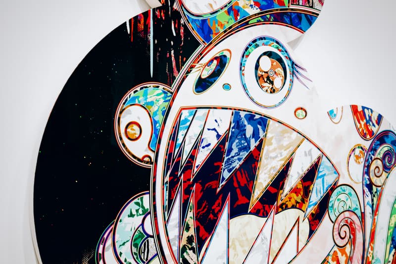 Takashi Murakami "Baka" Exhibition Galerie Perrotin Paris Mr. DOB Paintings Sculptures Devil Ko Qinghua