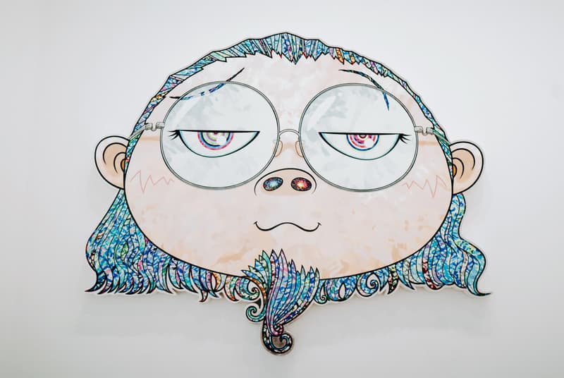 Takashi Murakami "Baka" Exhibition Galerie Perrotin Paris Mr. DOB Paintings Sculptures Devil Ko Qinghua