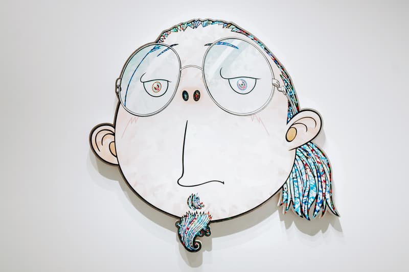 Takashi Murakami "Baka" Exhibition Galerie Perrotin Paris Mr. DOB Paintings Sculptures Devil Ko Qinghua