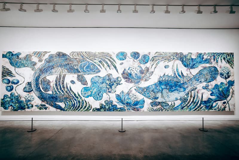 Takashi Murakami "Baka" Exhibition Galerie Perrotin Paris Mr. DOB Paintings Sculptures Devil Ko Qinghua