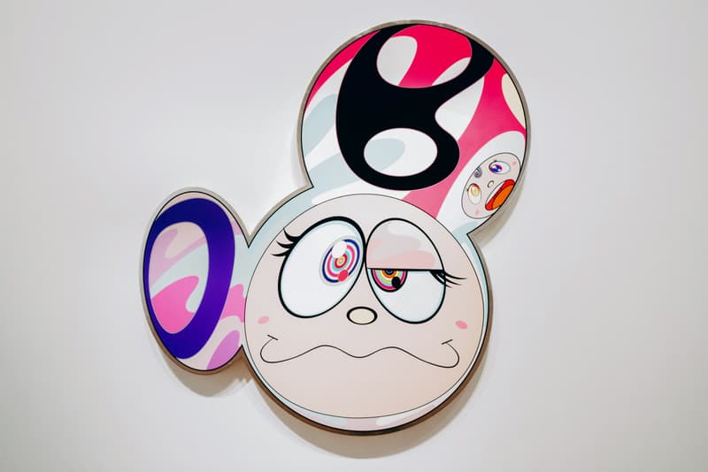 Takashi Murakami "Baka" Exhibition Galerie Perrotin Paris Mr. DOB Paintings Sculptures Devil Ko Qinghua