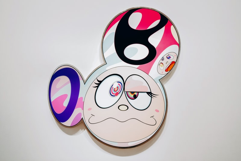 Takashi Murakami "Baka" Exhibition Galerie Perrotin Paris Mr. DOB Paintings Sculptures Devil Ko Qinghua