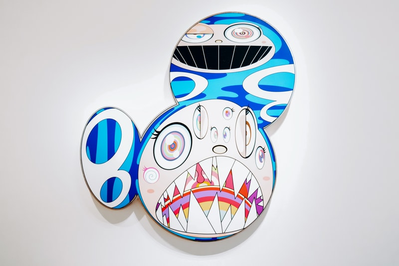 Takashi Murakami "Baka" Exhibition Galerie Perrotin Paris Mr. DOB Paintings Sculptures Devil Ko Qinghua
