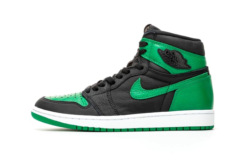 Air Jordan 1 High OG Pine Green First Look 555088-030 Release Info Date Price Black