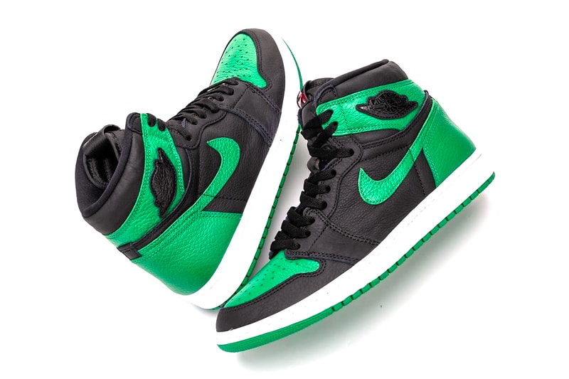 Air Jordan 1 High OG Pine Green First Look 555088-030 Release Info Date Price Black