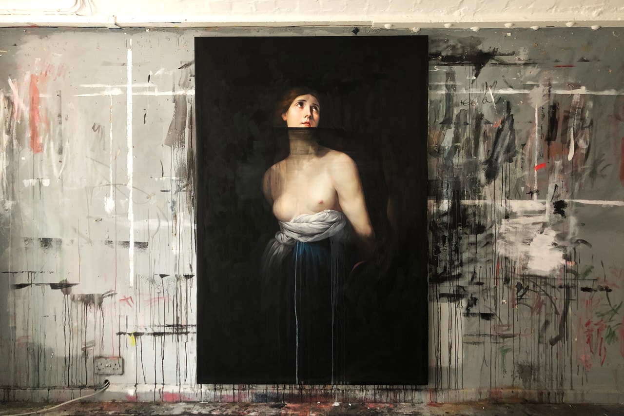 Ted Pim "Empire Lines" Exhibition The Salon Portraits Battle Scenes Flowers Oil Paintings