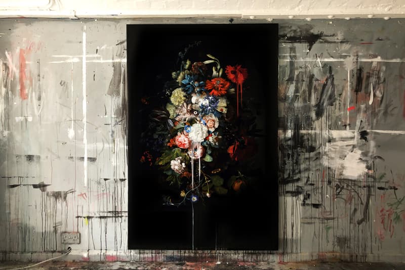 Ted Pim "Empire Lines" Exhibition The Salon Portraits Battle Scenes Flowers Oil Paintings