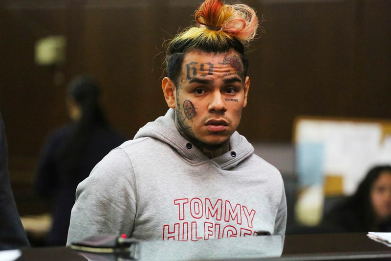 Tekashi 6ix9ine Reportedly Signs $10M USD Music Deal in Prison Rapper Awaiting Sentencing 47 Years racketeering firearms charges gang crimes 10K Projects