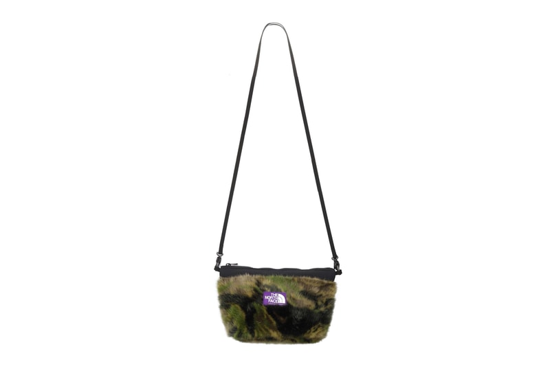 THE NORTH FACE PURPLE LABEL Camo Fur Frontier Cap Field Shoulder Bag Pouch fall winter 2019 accessories bags outdoor apparel