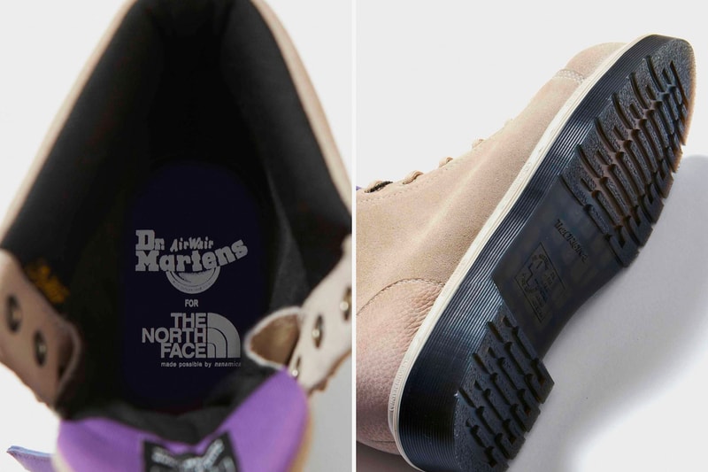 THE NORTH FACE PURPLE LABEL Dr Martens 9 Tie Boots footwear shoes outdoor heritage leather japanese hiking crafted high top wellington airwair heel tab