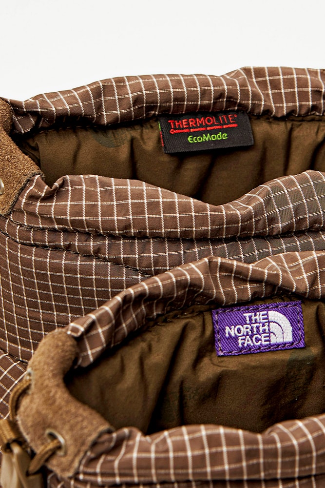THE NORTH FACE PURPLE LABEL Nuptse Bootie WP vibram Thermolite Ice Trek 
