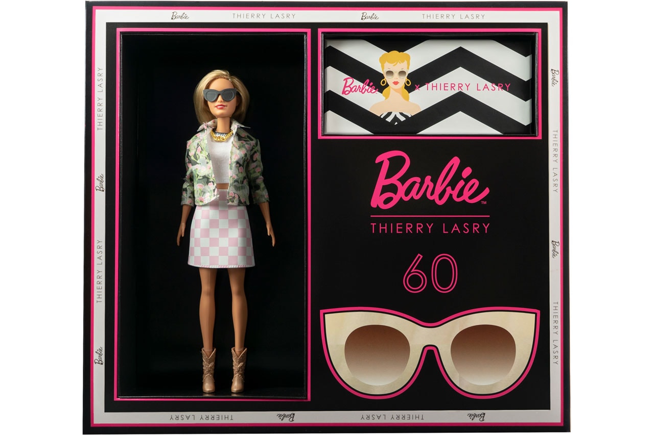 Barbie Thierry Lasry Sunglasses Collection Galaxy Glamy Rectangular Cat-eye Frames