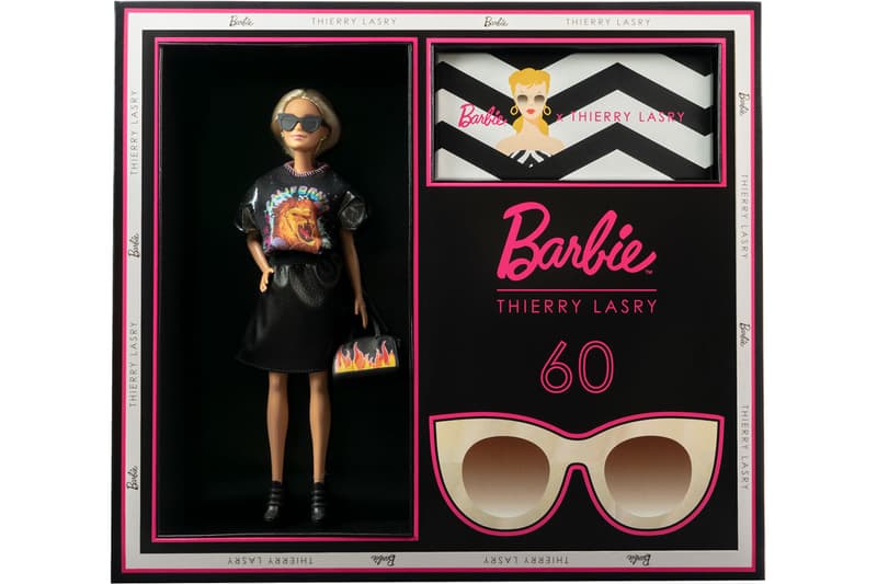 Barbie Thierry Lasry Sunglasses Collection Galaxy Glamy Rectangular Cat-eye Frames