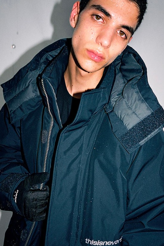 thisisneverthat Fall Winter 2019 GORE TEX Collection outdoor iNFINIUM padded fleece technical hi tech textiles lookbook functional streetwear