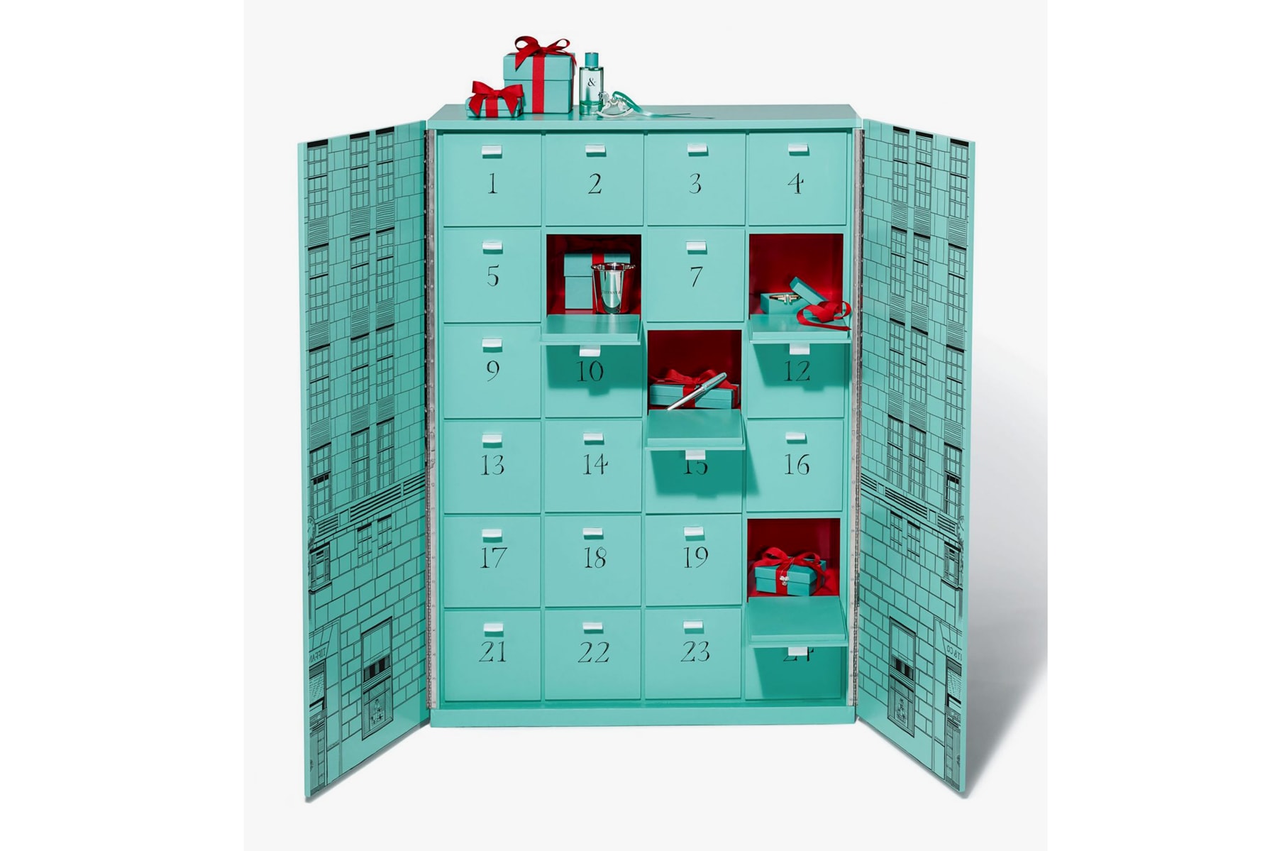 Tiffany & Co. Drops $112,000 USD Advent Calendar christmas gifts jewelry accessories silver