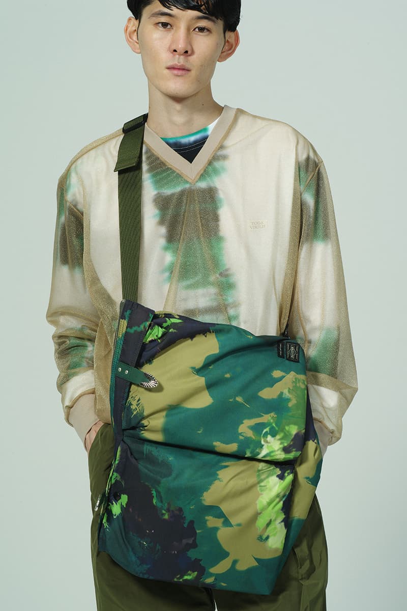 Toga Virilis Spring/Summer 2020 Lookbook Collection Yasuko Furuta Menswear 1950s '50s Inspired Romantic Colors Frills Collars Double Breasted Zazous Suits Blouson Blouse Polo Shirts Rugby Prints Sheer Fabrics