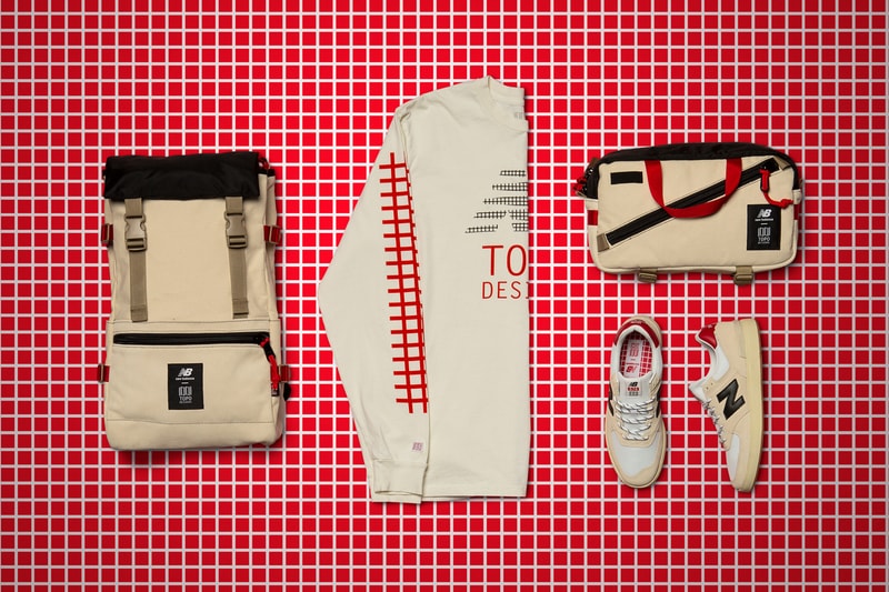 topo designs new balance 574 backpack fanny shoulder bag cream red brown all coasts Rover Quick Pack grid 