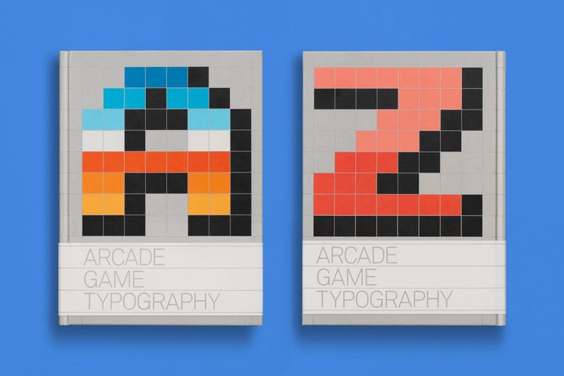Toshi Omagari & Read-Only Memory Celebrate Vintage Pixel Design With 'Arcade Game Typography' Book