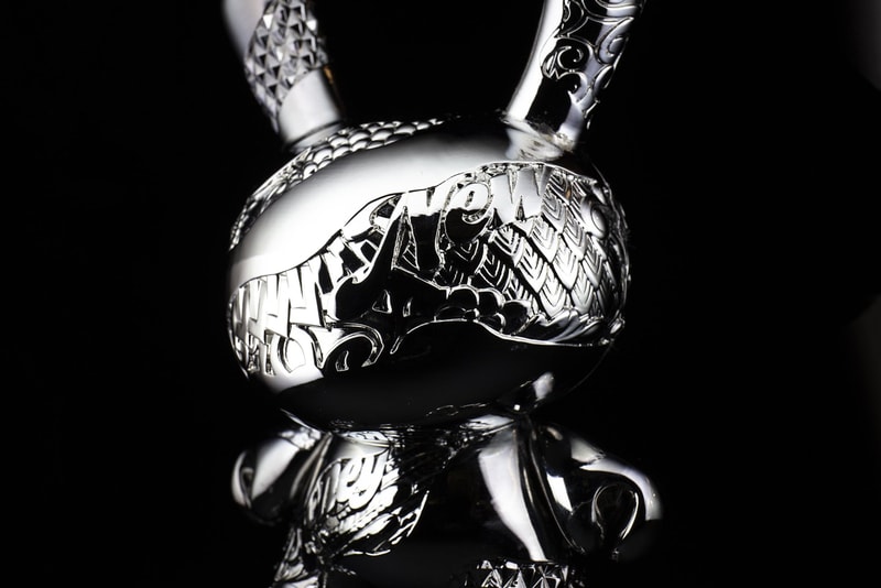 Tristan Eaton "New Money" Metal Dunny Chrome Kidrobot