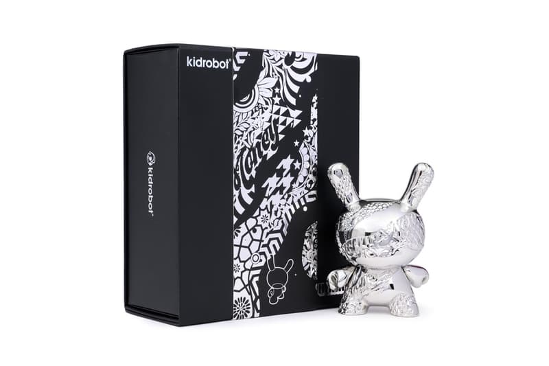 Tristan Eaton "New Money" Metal Dunny Chrome Kidrobot