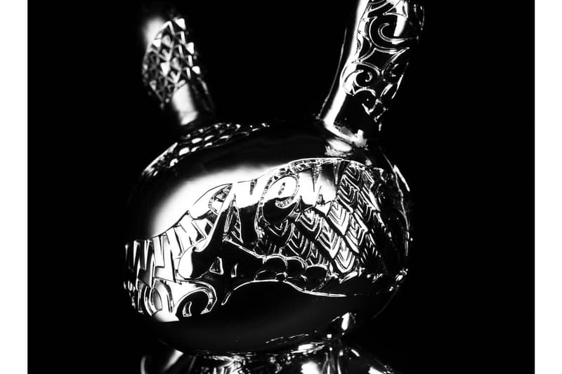 Tristan Eaton "New Money" Metal Dunny Chrome Kidrobot