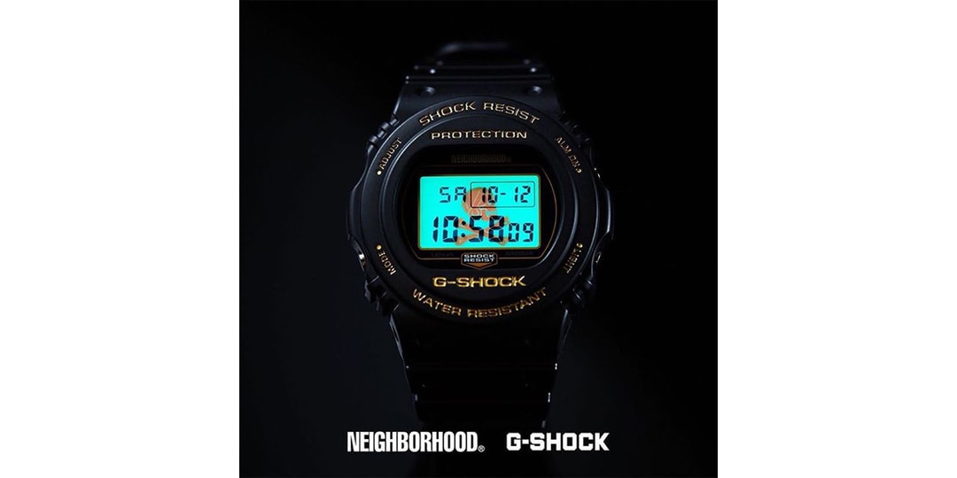 NEIGHBORHOOD x Casio G-SHOCK DW-5750 Teaser | Hypebeast
