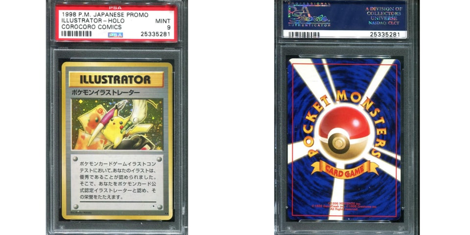 Rare Pokémon Card, Pokémon Illustrator, Sells at Auction for $195,000